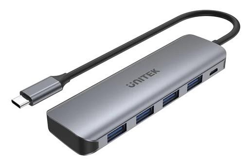 Unitek USB-C 4xUSB 3.1 Gen1 microUSB