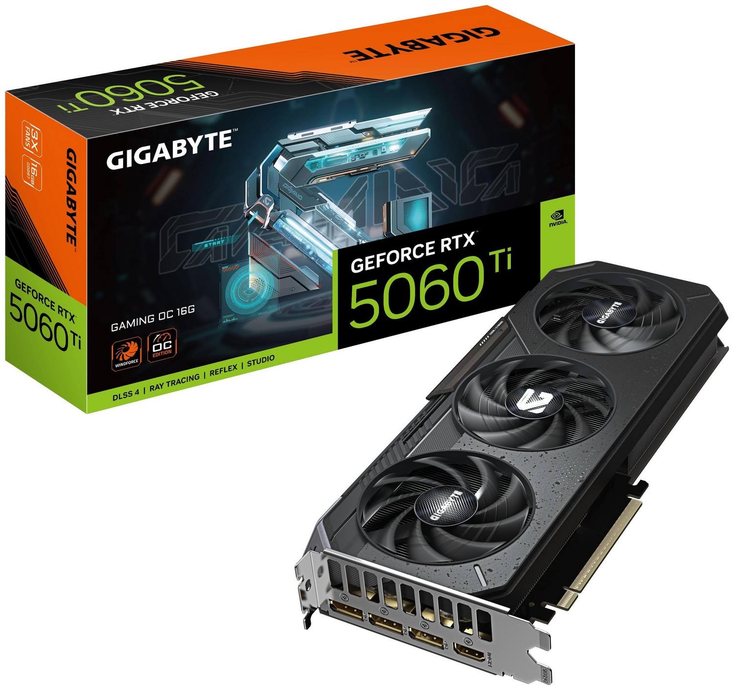 Gigabyte GeForce RTX 5060 Ti GAMING OC 16GB DLSS 4