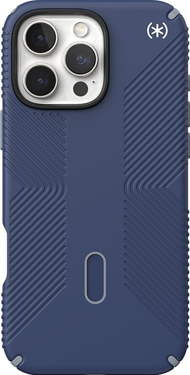 Etui typu plecki Speck Presidio2 Grip ClickLock & MagSafe do iPhone 16 Pro Max niebieski
