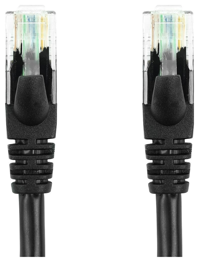 Accura kabel sieciowy LAN Ethernet UTP kat6 20.0m czarny