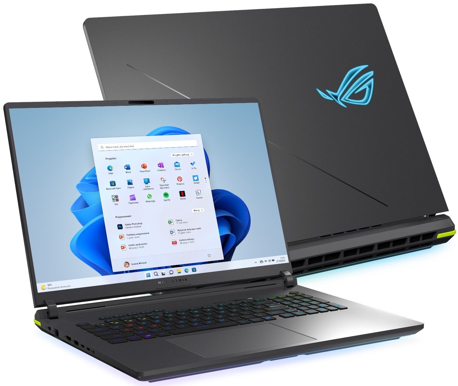 ASUS ROG Strix G18 G815LR-U9322W - Ultra 9-275HX | 18''-240Hz 2.5K | 64GB | 2TB | Win11H | RTX5070Ti