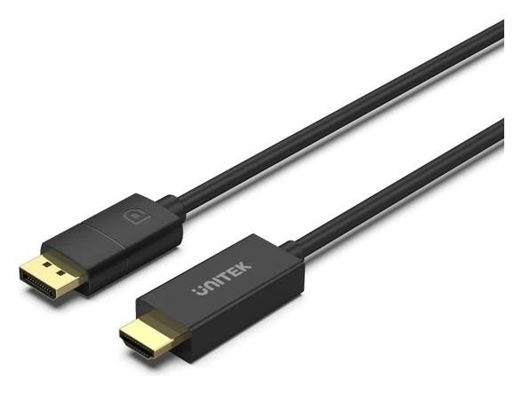 Unitek Kabel DisplayPort 1.2 na HDMI 4K 60Hz 1,8 m