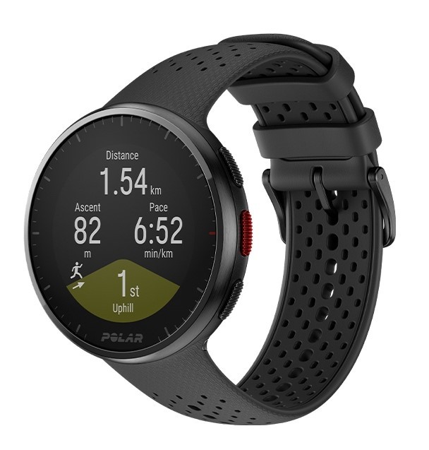 Polar Pacer PRO szaro-czarny S-L