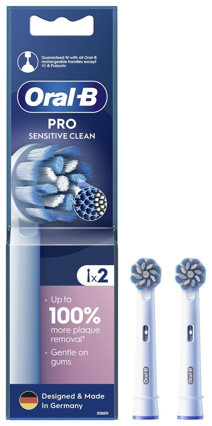 Końcówki do szczoteczek Oral-B EB60X Sensitive Clean 2 szt.