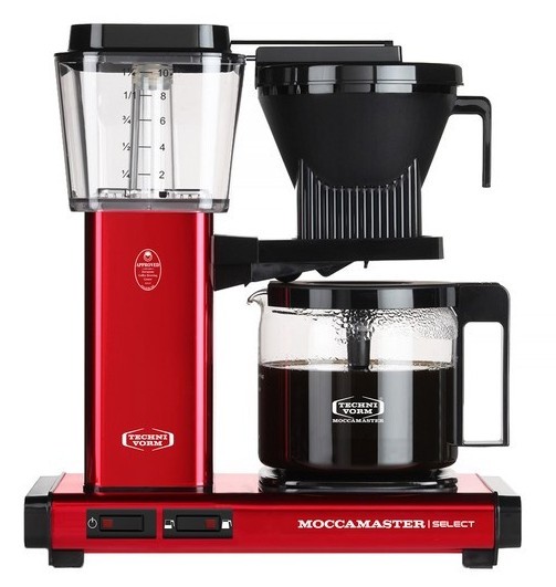 Przelewowy Moccamaster KBG 741 Select Red Metallic