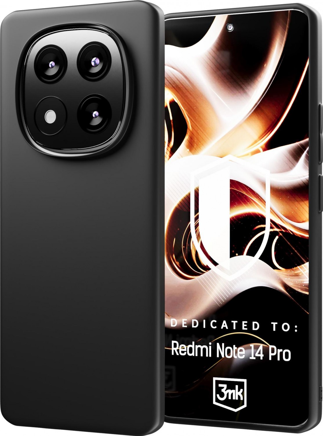 Etui typu plecki 3mk Matt Case do Redmi Note 14 Pro