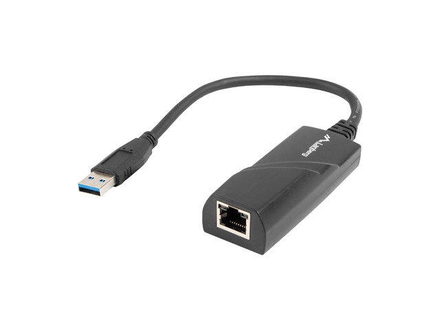 Lanberg karta sieciowa USB 3.0 1x RJ45 1Gb na kablu