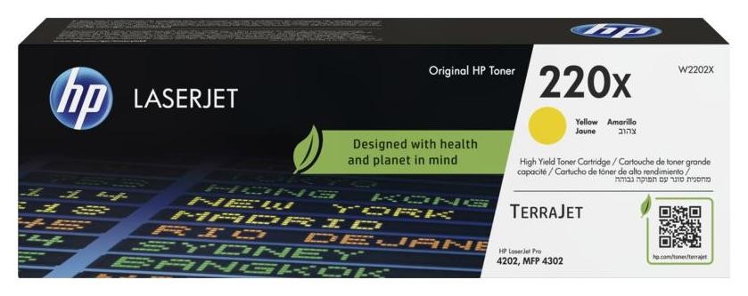 Oryginał Toner HP 220A (W2202X) żółty