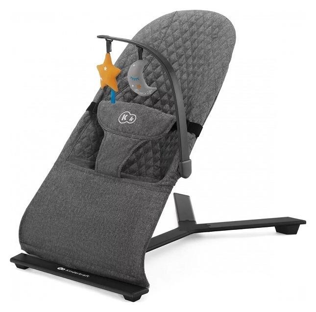 Bujaki,leżaczek Kinderkraft Mimi szary