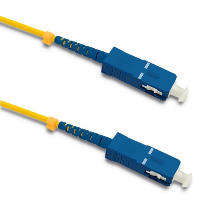 Jednomodowy Qoltec Patchcord światłowodowy SC/UPC - SC/UPC | Singlemode | 9/125 | G652D | Simplex | 3m