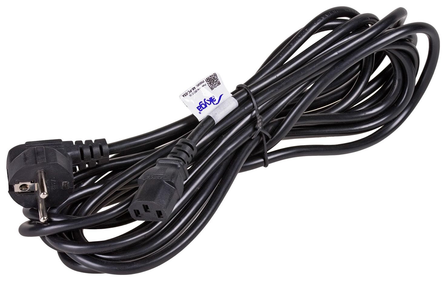 Akyga AK-PC-05A CCA CEE 7/7 / IEC C13 5 m