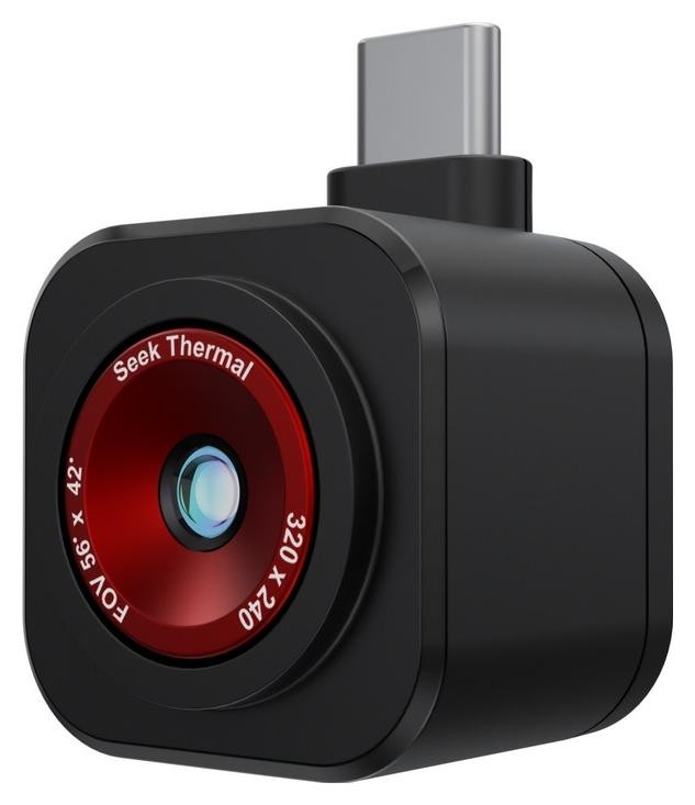 Kamera termowizyjna Seek Thermal Nano 300 Thermal Camera dla Apple iOS ze złączem USB-C, 320x240 Thermal Imager, 25 Hz (iPhone 15, 16)