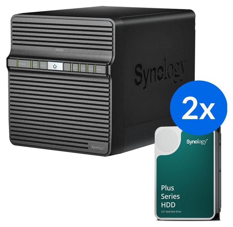 Synology DS423+2x HAT3300-6T (2x 6TB)