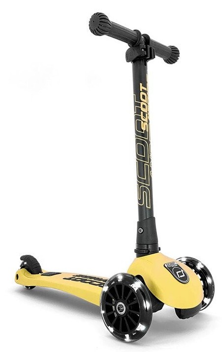 Scoot & Ride Highwaykick 3 LED Lemon 96358