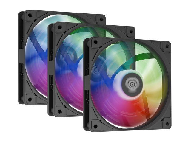 Genesis Oxal 120 ARGB czarny - zestaw 3 wentylatorów