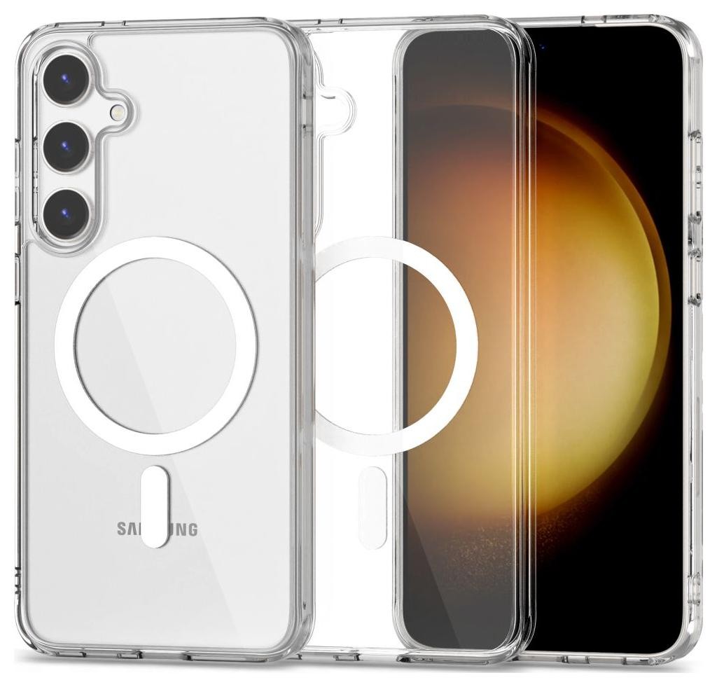 Etui typu plecki Tech-Protect Flexair Hybrid Magsafe Galaxy S24 clear