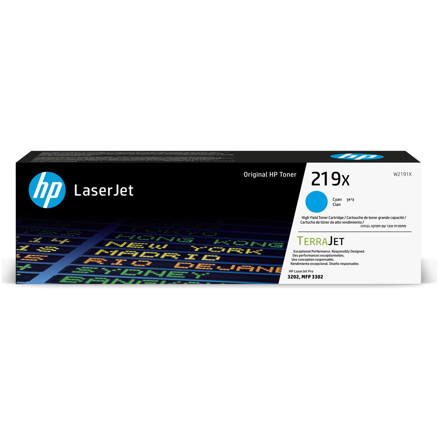 Oryginał Toner HP 219X (W2191X) błękitny