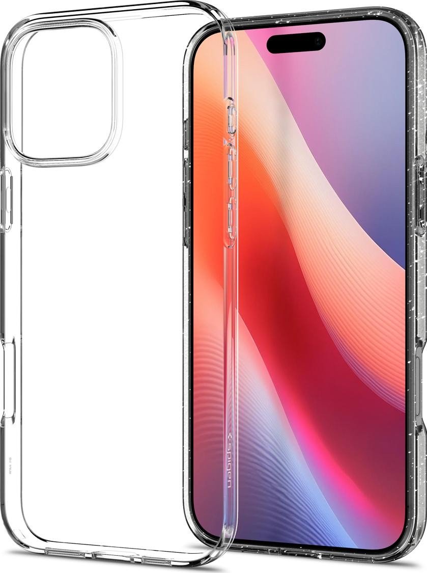 Etui typu plecki Spigen Liquid Crystal iPhone 16 Pro glitter crystal
