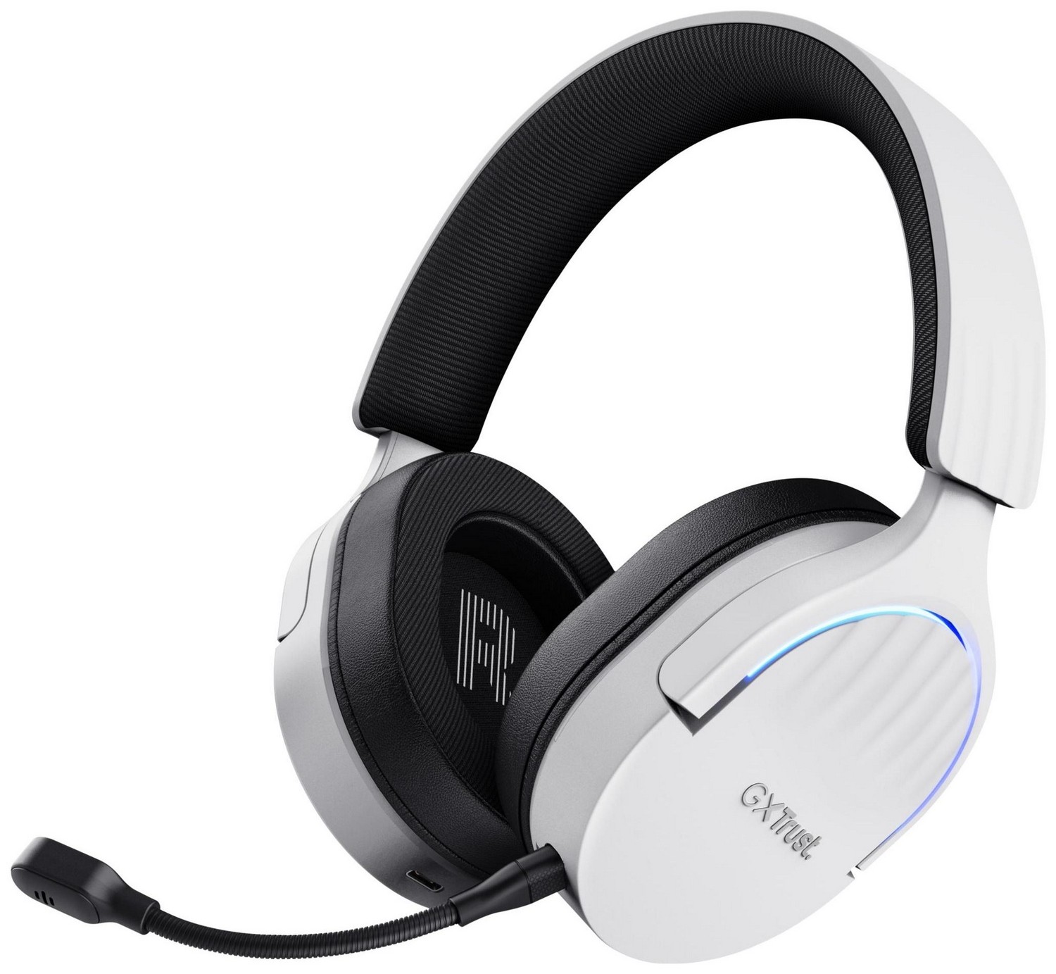 Trust GXT491W Fayzo Wireless Headset Białe