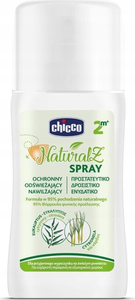 Dla dzieci Chicco NaturalZ Spray Ohronny 100 ml 2m+