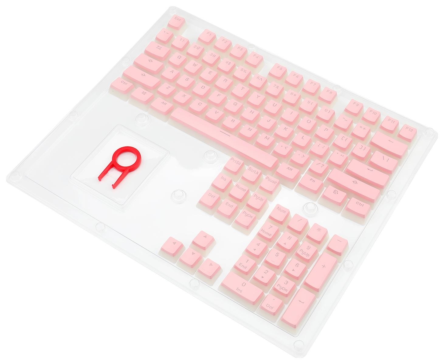 Redragon Zestaw Keycapów A130 PBT Doubleshot Pink