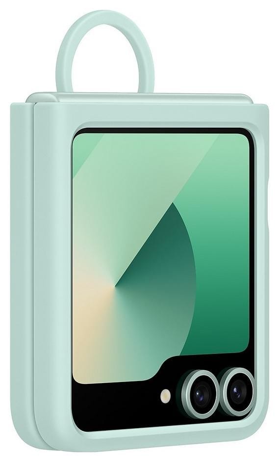 Etui typu plecki Samsung Ring Case Flip 7 miętowy