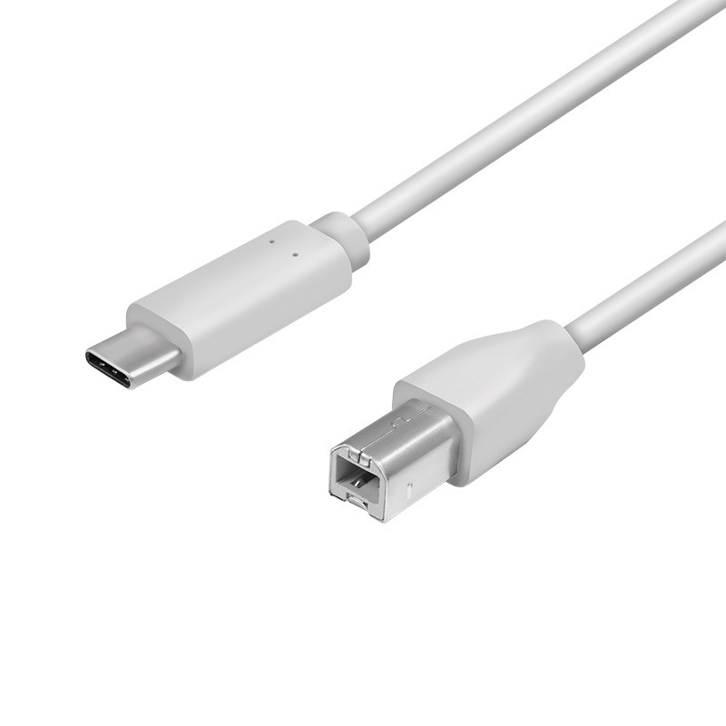 Pasywny LogiLink USB-C do USB-B 2m szary