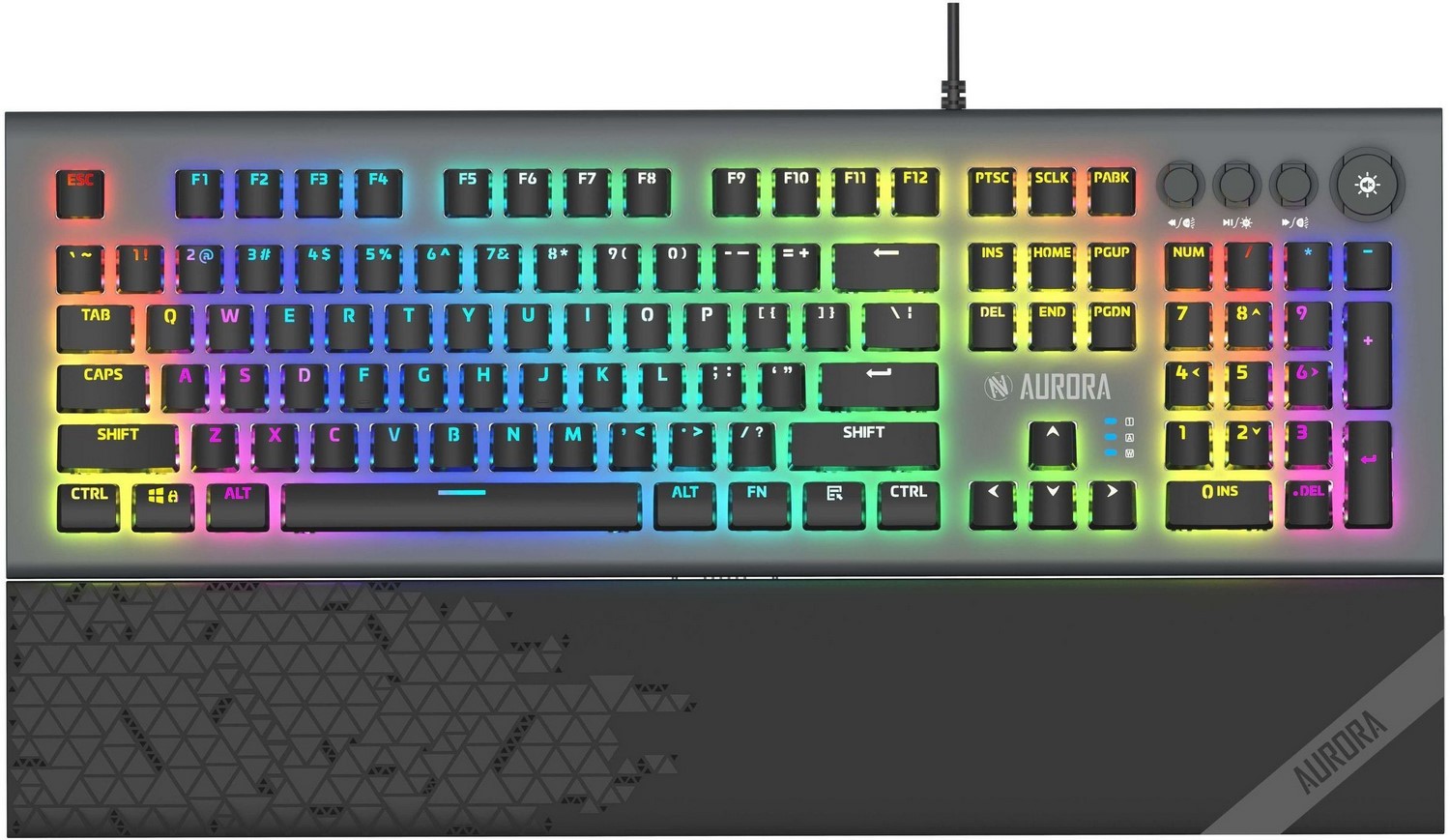 IBOX Aurora K-5 RGB Red Switch