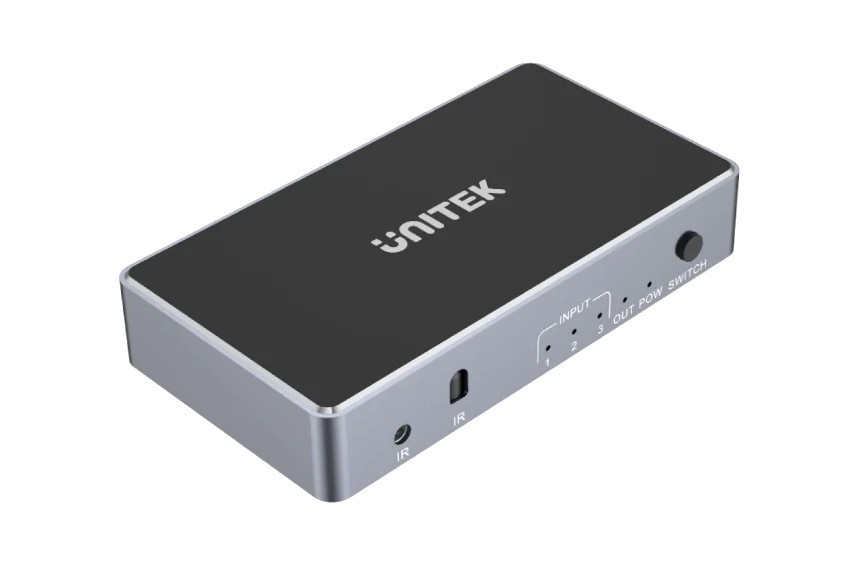 Unitek Przełącznik sygnału HDMI 1.4b 3 IN-1 OUT 4K