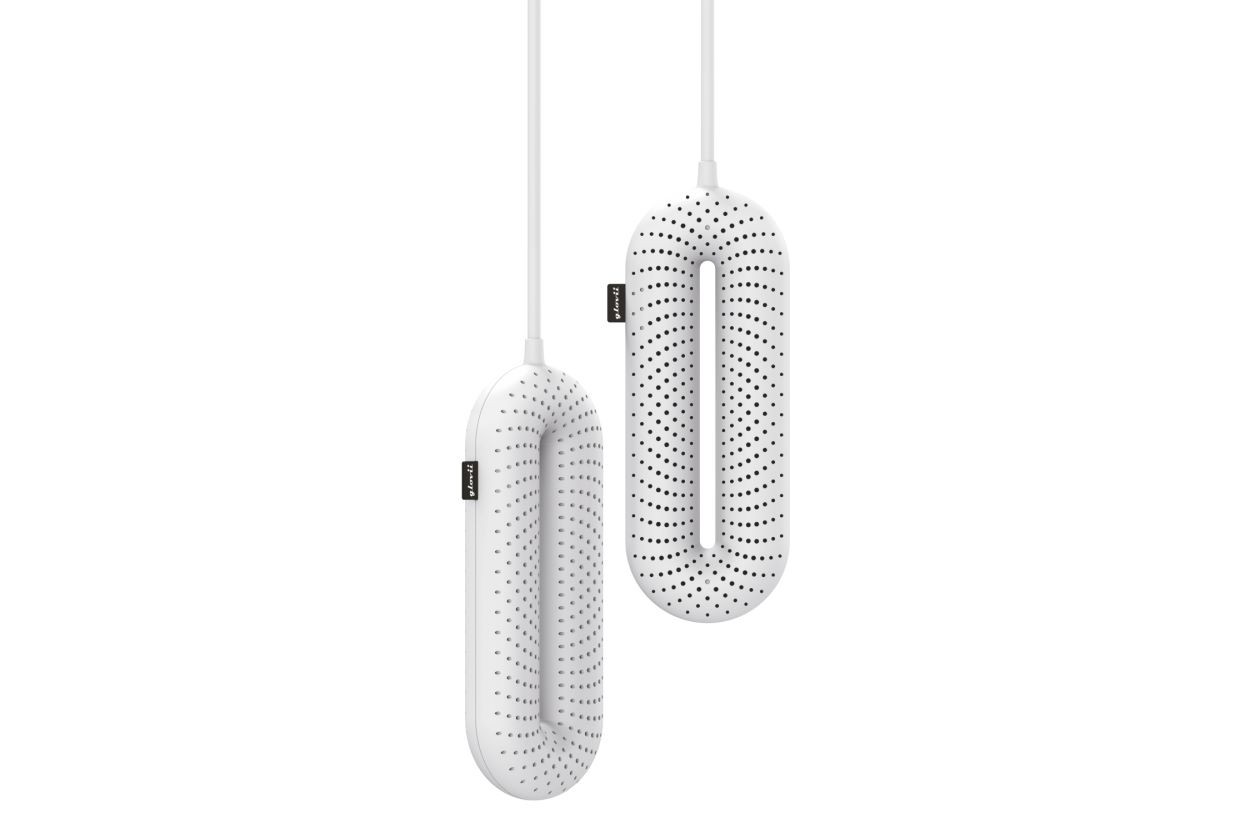 Glovii Suszarka do butów z możliwością ustawienia czasu pracy, biały