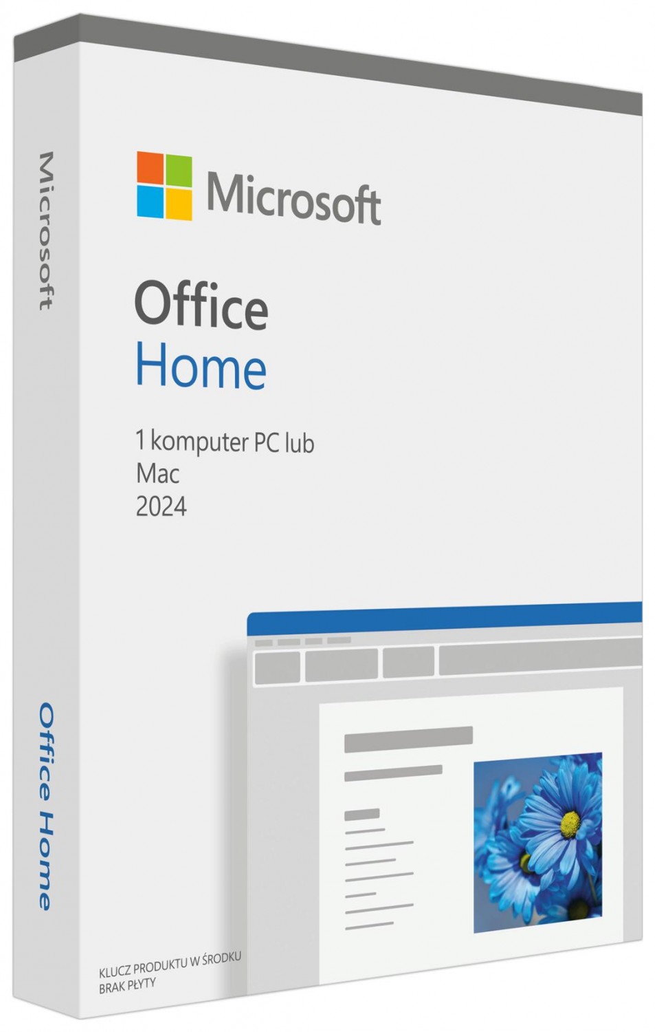 Programy i pakiety biurowe Microsoft Office 2024 Home PL