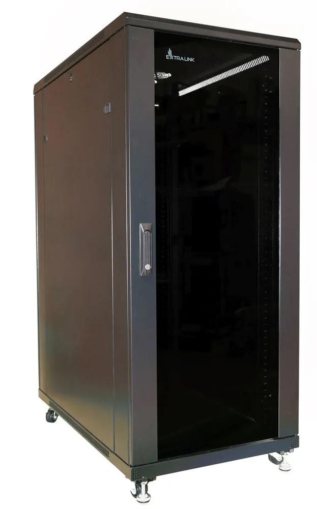 Stojąca Extralink EX.11373-32U 600x800 Czarna | Szafa rack | stojąca