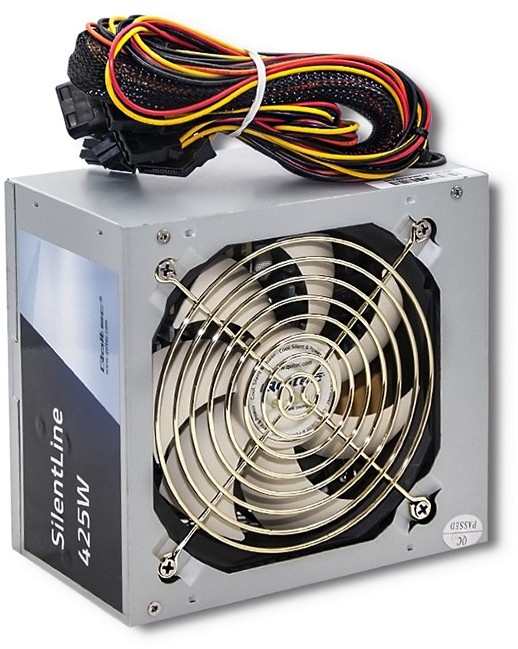 Qoltec SilentLine 425W Bulk