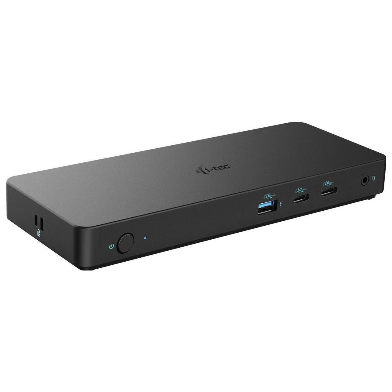 i-tec USB-C Triple 4K Display Docking Station Gen 2 Pro 2x DP 1x HDMI LAN Audio Power Delivery 100W
