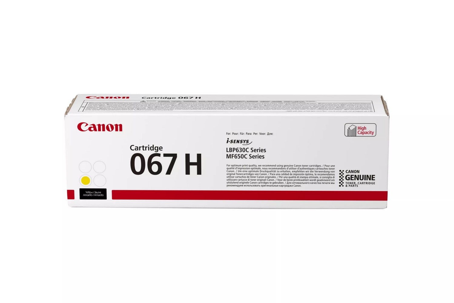 Oryginał Toner Canon CRG-067H żółty XL