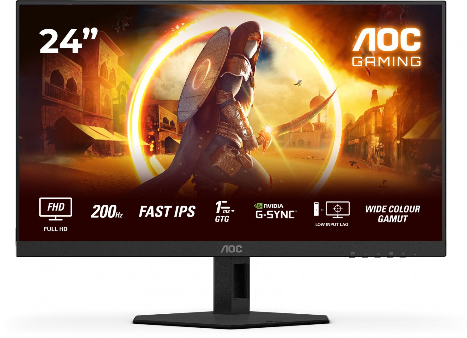 AOC 24G4HRE - 200Hz | Full HD | Fast IPS | 23,8''