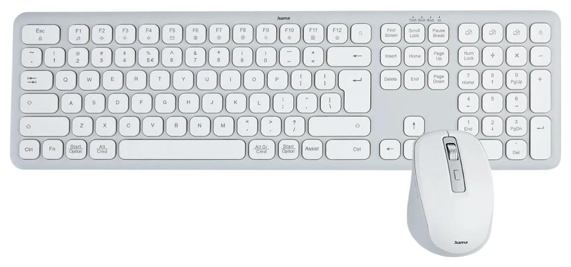 Hama zestaw multi-device WKM-550 biały