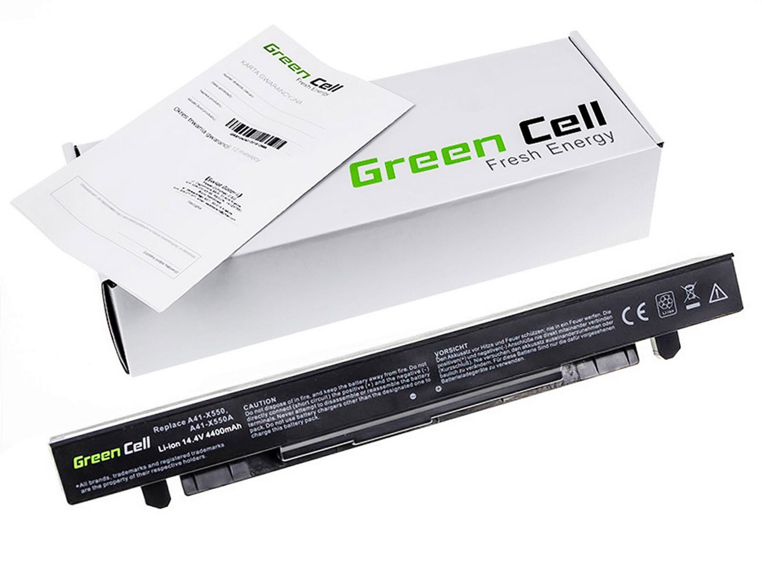 Zamiennik Green Cell do Asus A41-X550A 14.4V 4400mAh