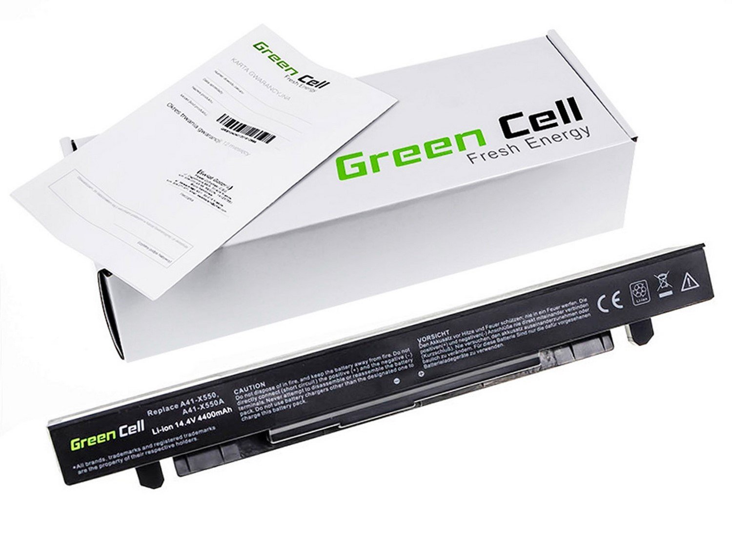 Zamiennik Green Cell do Asus A41-X550A 14.4V 4400mAh