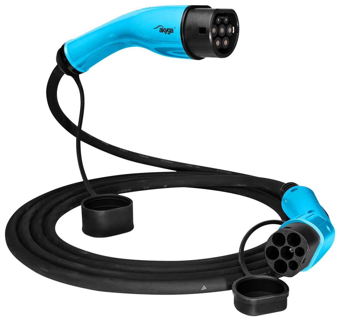 Akyga AK-EC-16 Type2 / Type2 3-fazy 32A 22kW 6m