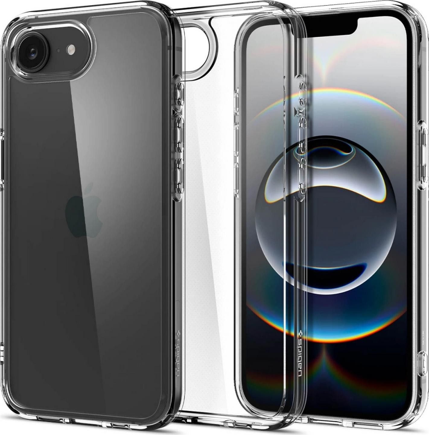 Etui typu plecki Spigen Ultra Hybrid do iPhone 16E crystal clear