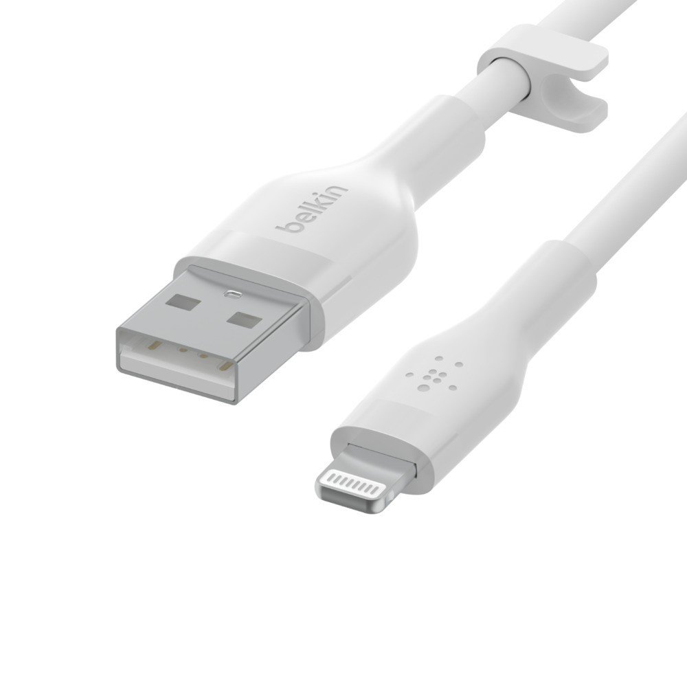 Belkin CAA008bt2MWH Boost Charge USB-A - lightning silikonowy 2.0m biały