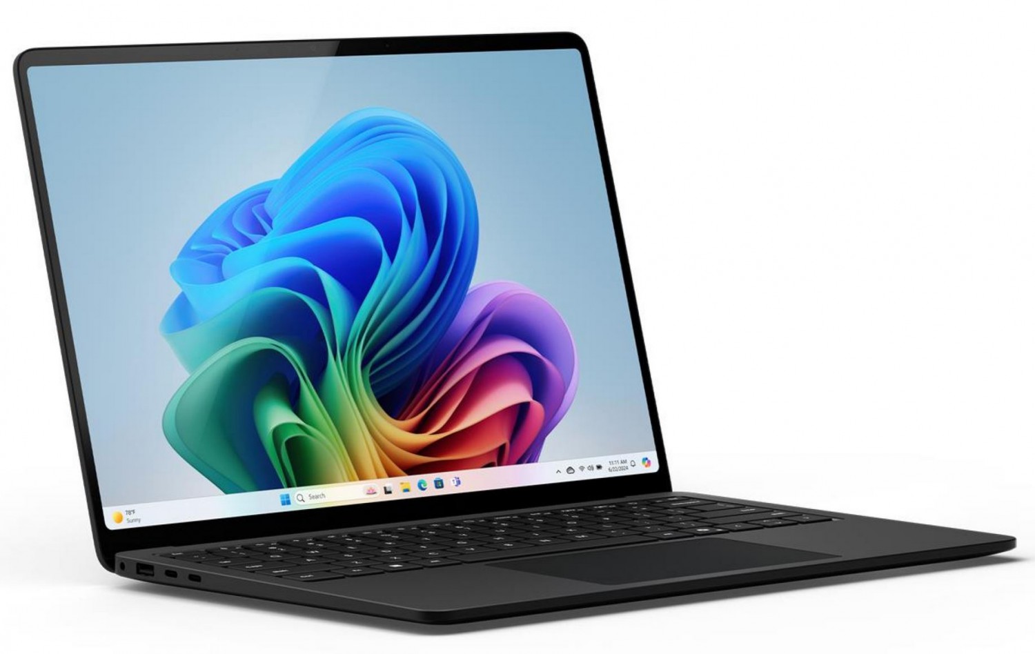 Microsoft Surface Laptop (Copilot+ PC) - Snapdragon X Elite | 13,8'' | Dotyk | 16GB | 512GB | W11H | Czarny