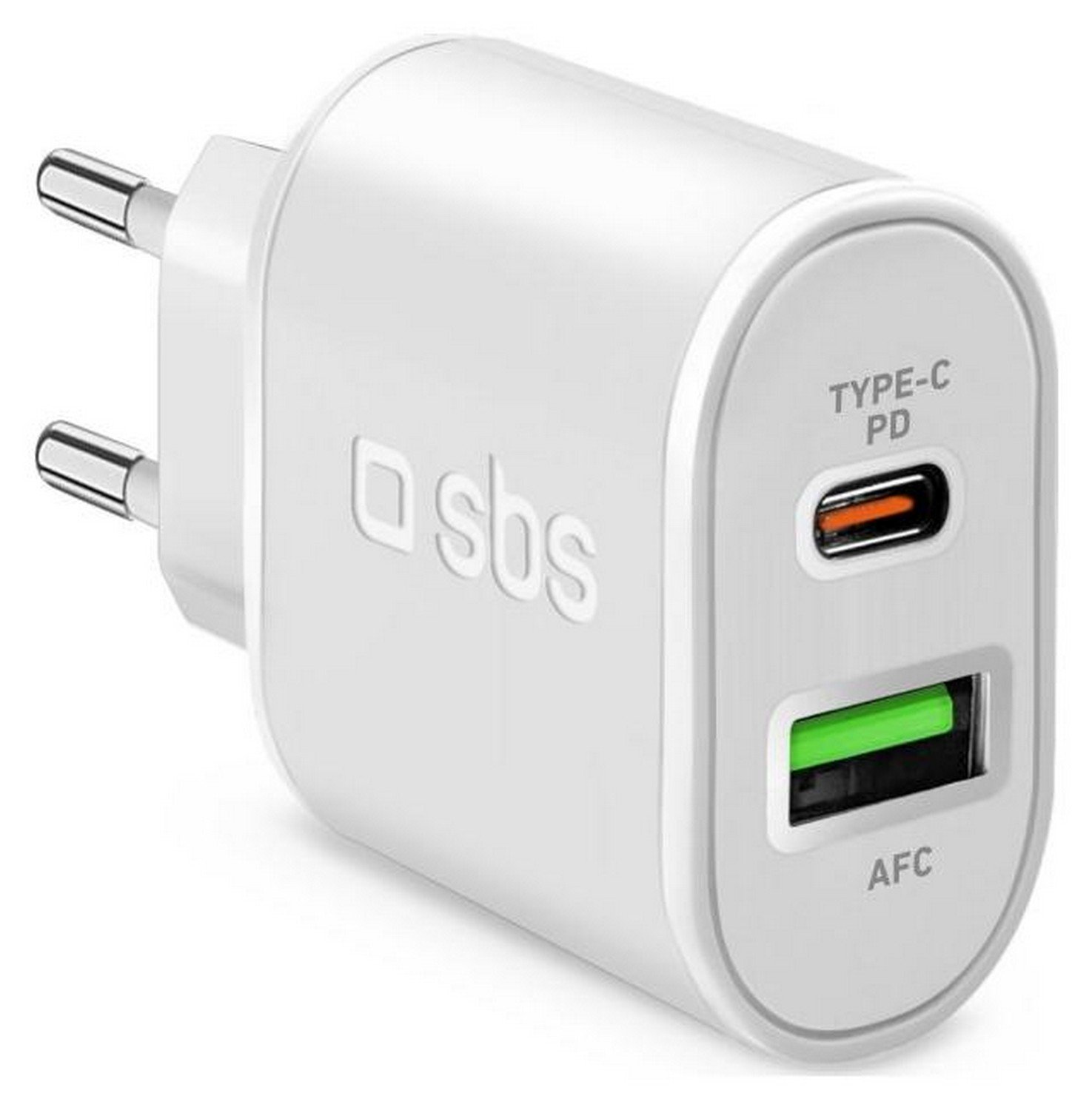 SBS TETRPD20W 20W USB-A USB-C z Power Delivery - biała