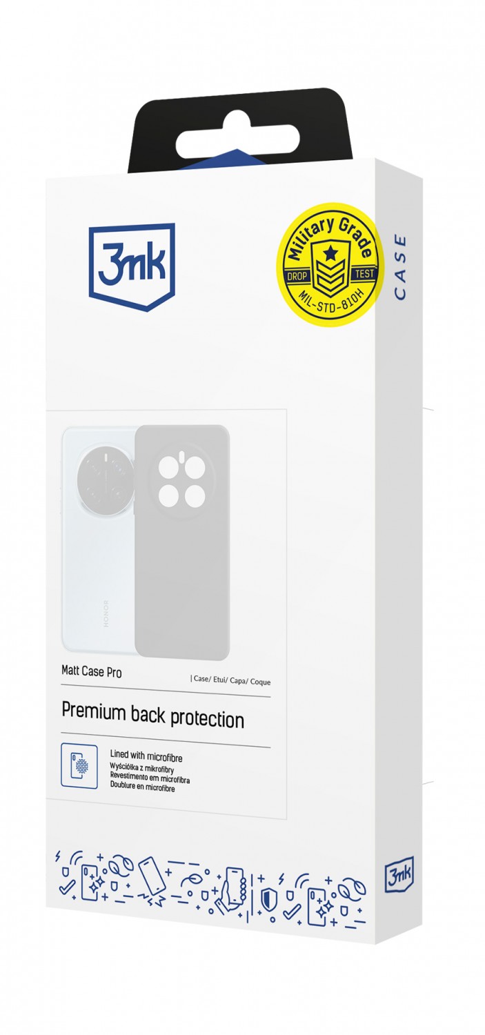 Etui typu plecki 3mk Matt Case Pro do Xiaomi 15 Pro
