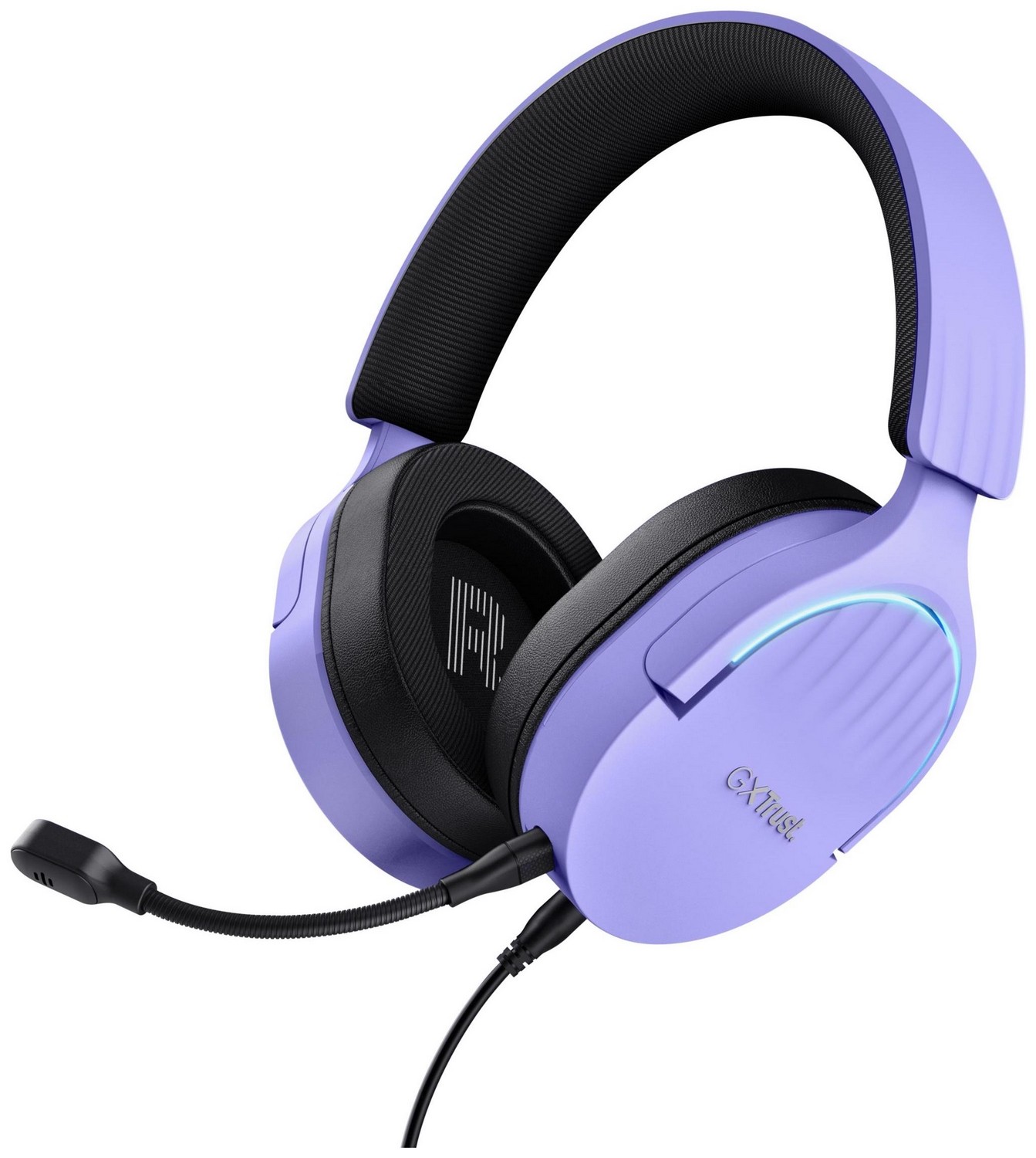 Trust GXT490P Fayzo 7.1 USB Headset Fioletowe