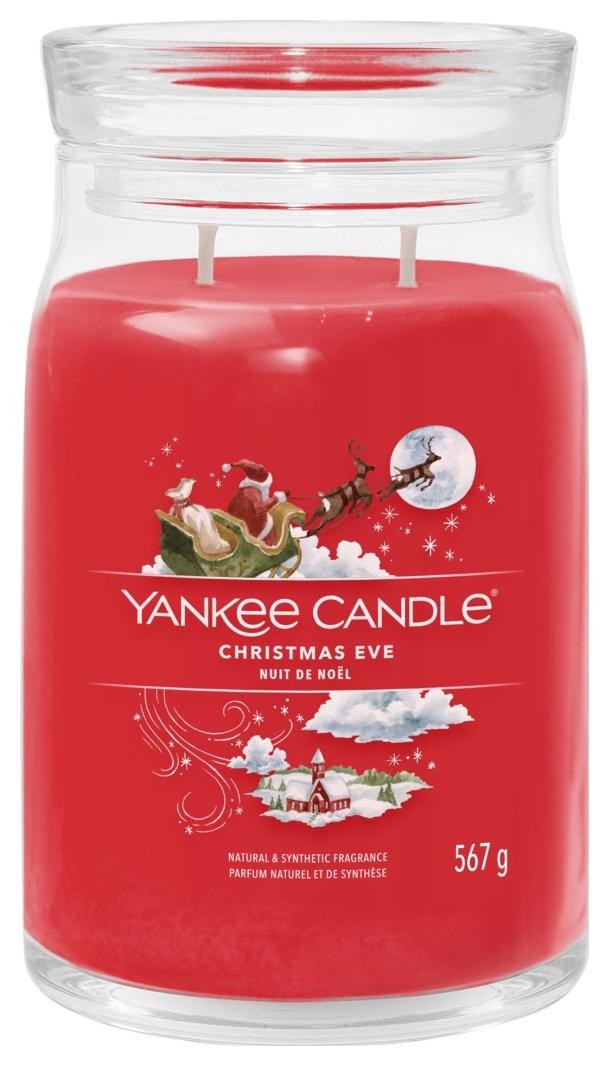 Świeczka duża Yankee Candle Signature Christmas Eve Świeca Duża 567g