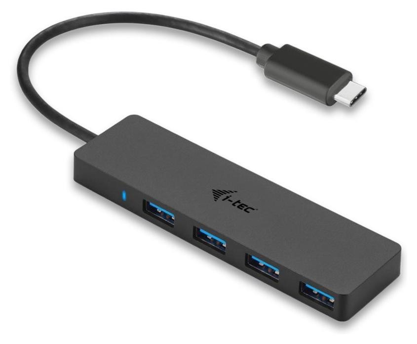 i-tec USB-C Slim pasywny HUB 4x USB 3.0 do podłączenia USB-A/USB-C