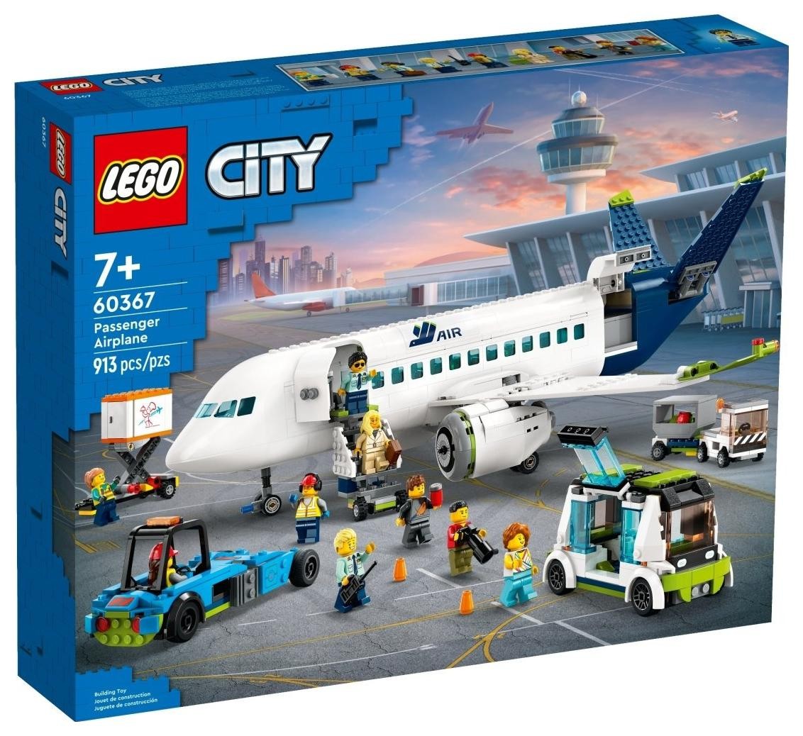 Klocki konstrukcyjne LEGO City 60367 Samolot pasażerski