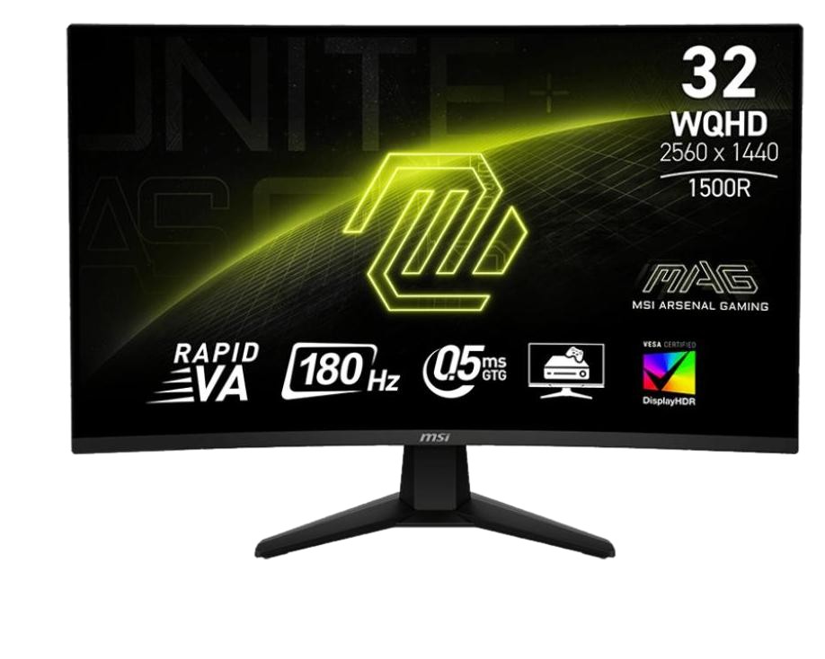 MSI MAG 32CQ6F - 180Hz | QHD | 31,5'' | Rapid VA | 0,5ms